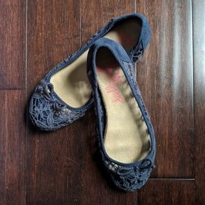 Jellypop | Blue Lace Flats